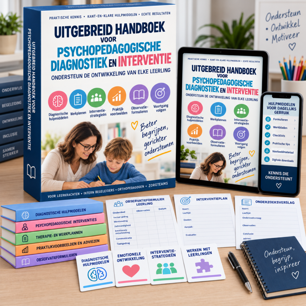 Uitgebreid handboek voor psychopedagogische diagnostiek en interventie
