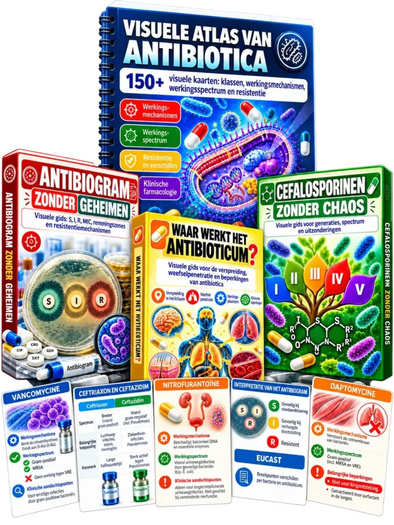 Visuele atlas van antibiotica