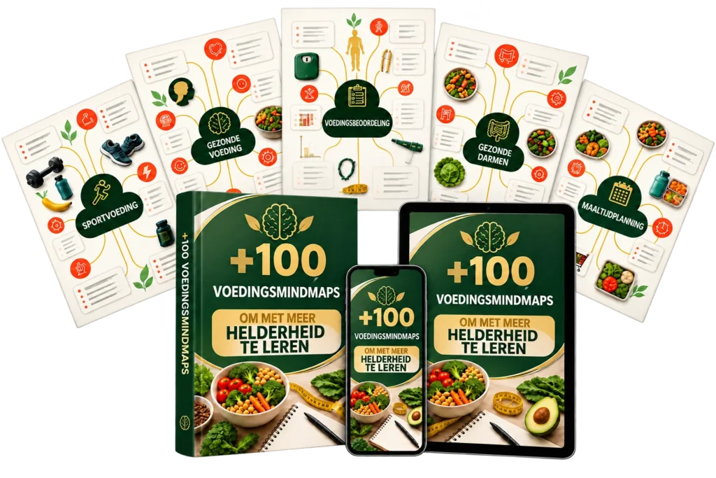 Meer dan 100 mindmaps over voedingsleer